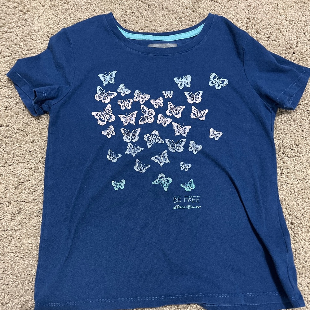 Girls butterfly shirt